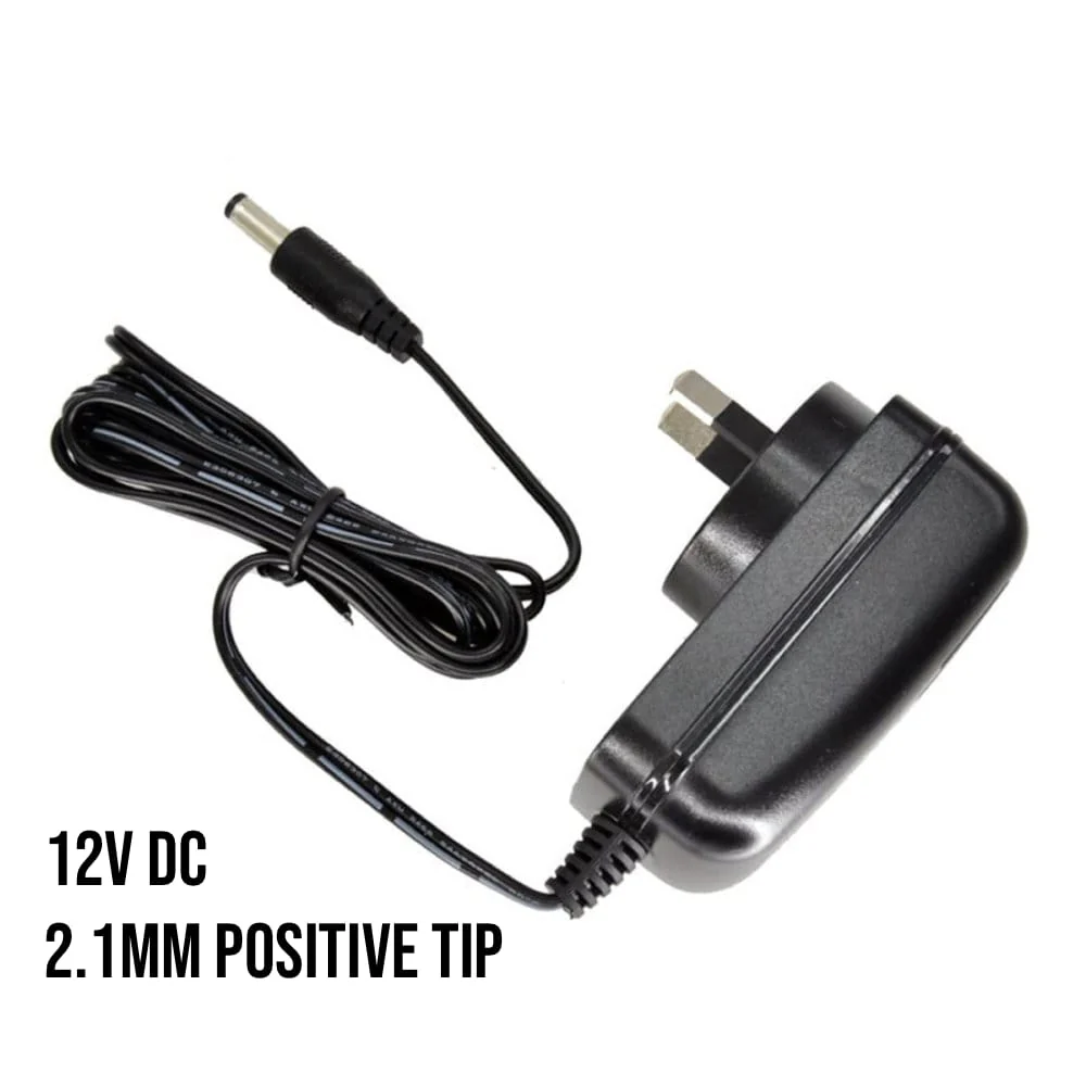 12V DC Power Supply 1,000 mAh 2.1mm DC Jack AU Plug - Image 2