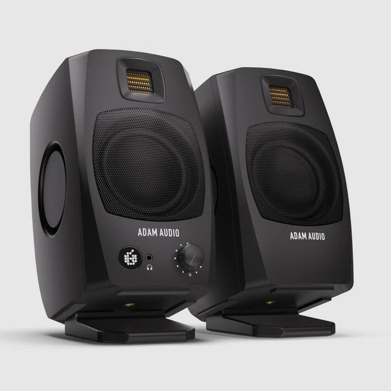 ADAM D3V PAIR Active Desktop Monitor Speakers 2-Way w/ D-ART Tweeter, DSP & USB-C Black - Image 5