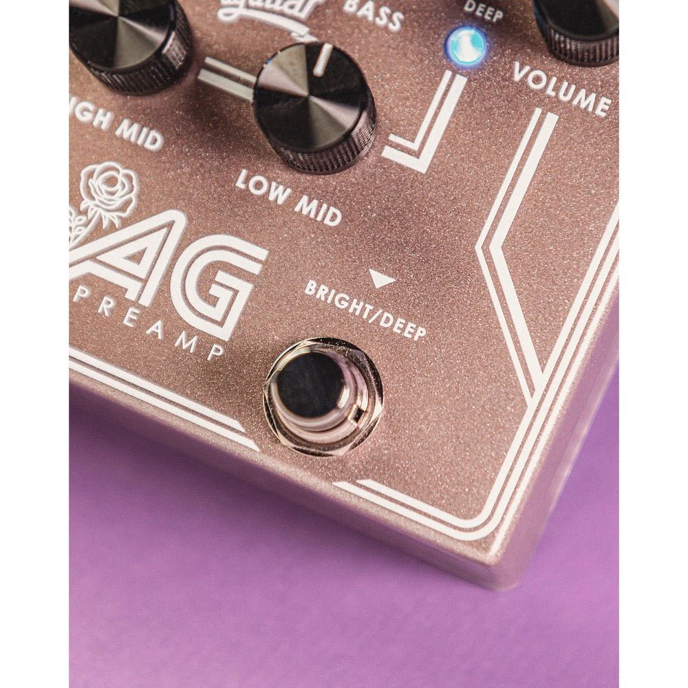Aguilar AG PREAMP Rose Gold Limited Edition Preamp DI Box w/ 4-Band EQ - Image 6