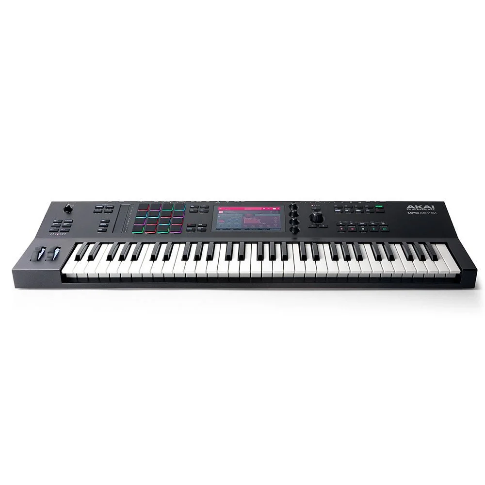 AKAI MPC KEY 61 Standalone Production Keyboard Synthesizer w/ Semi-Weighted Keys - Image 6