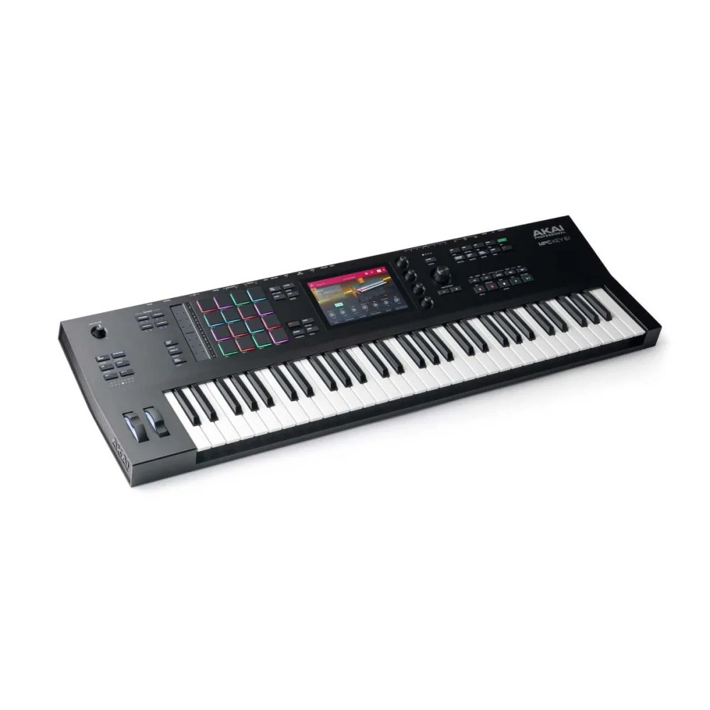 AKAI MPC KEY 61 Standalone Production Keyboard Synthesizer w/ Semi-Weighted Keys - Image 7