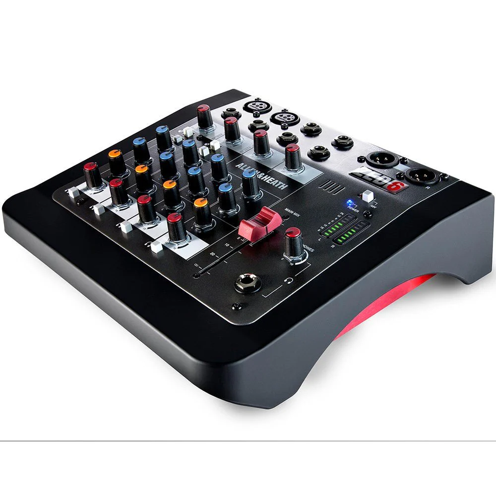 Allen & Heath ZED-6 6Ch Compact Mixer 2x Mic & Line, 2x Stereo Inputs w/ 2 Band EQ - Image 2