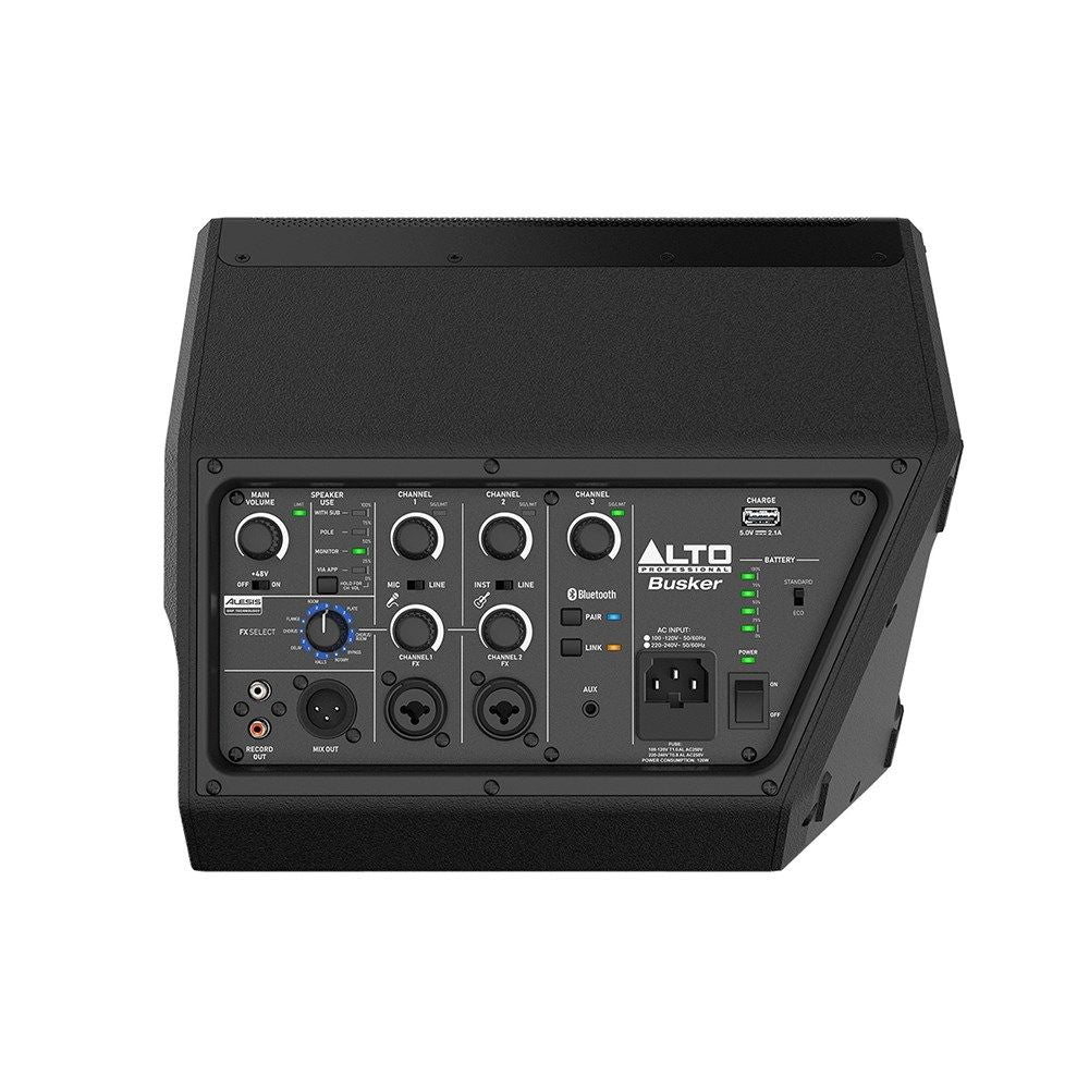 ALTO BUSKER Battery Powered Portable Speaker w/ 3Ch Mixer, FX & Bluetooth - Image 3