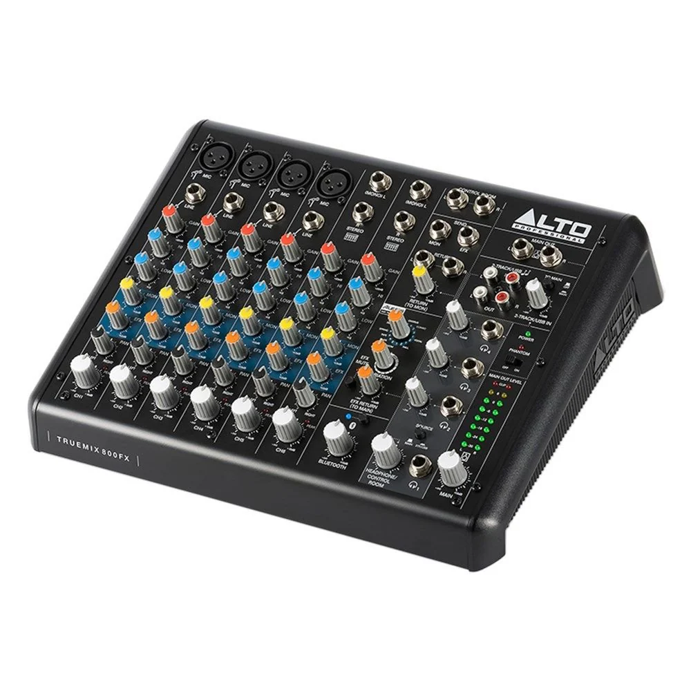 ALTO Truemix 800 FX 8-Channel Compact Mixer w/ USB, Bluetooth & Multi-FX - Image 3
