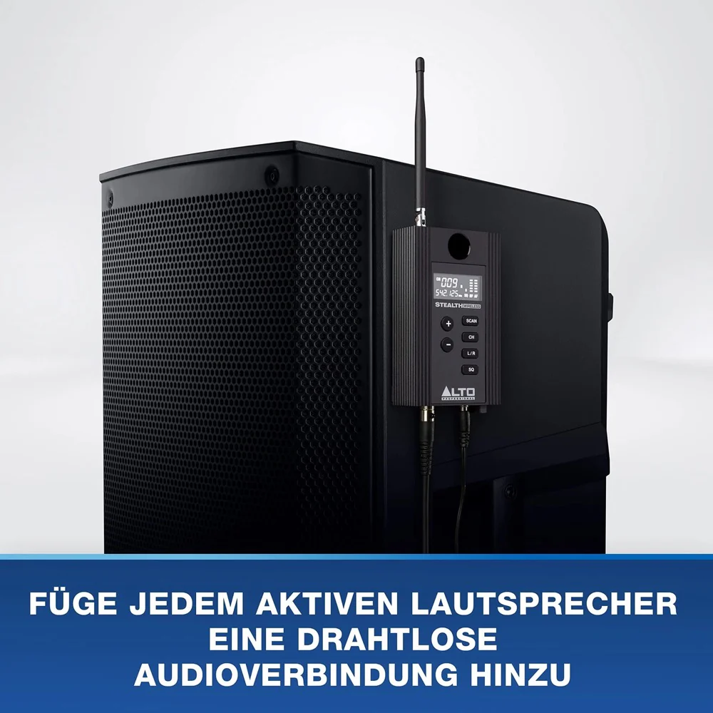 ALTO STEALTH Wireless MK2 Expander Pack AU Version Wireless System for Active Loudspeakers UHF 540-570 MHz - Image 2