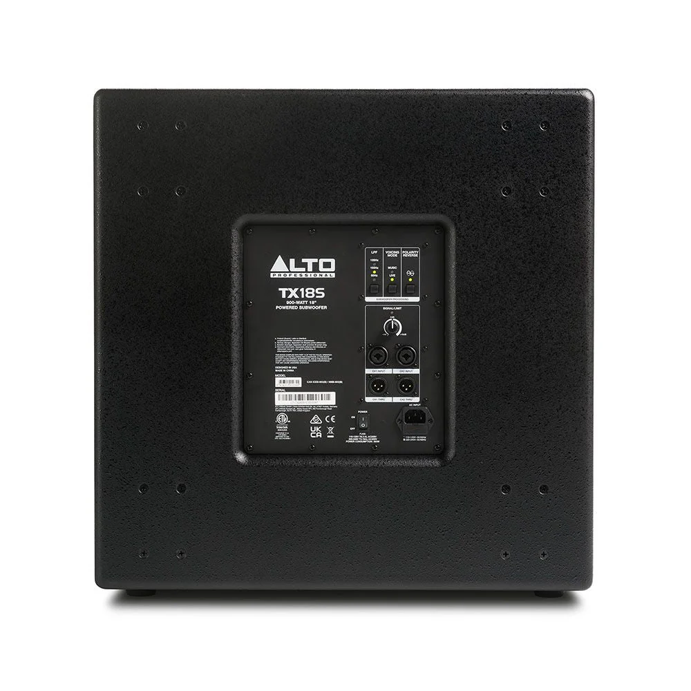 ALTO TX18S 18" 900W Powered Subwoofer w/ DSP - Image 3