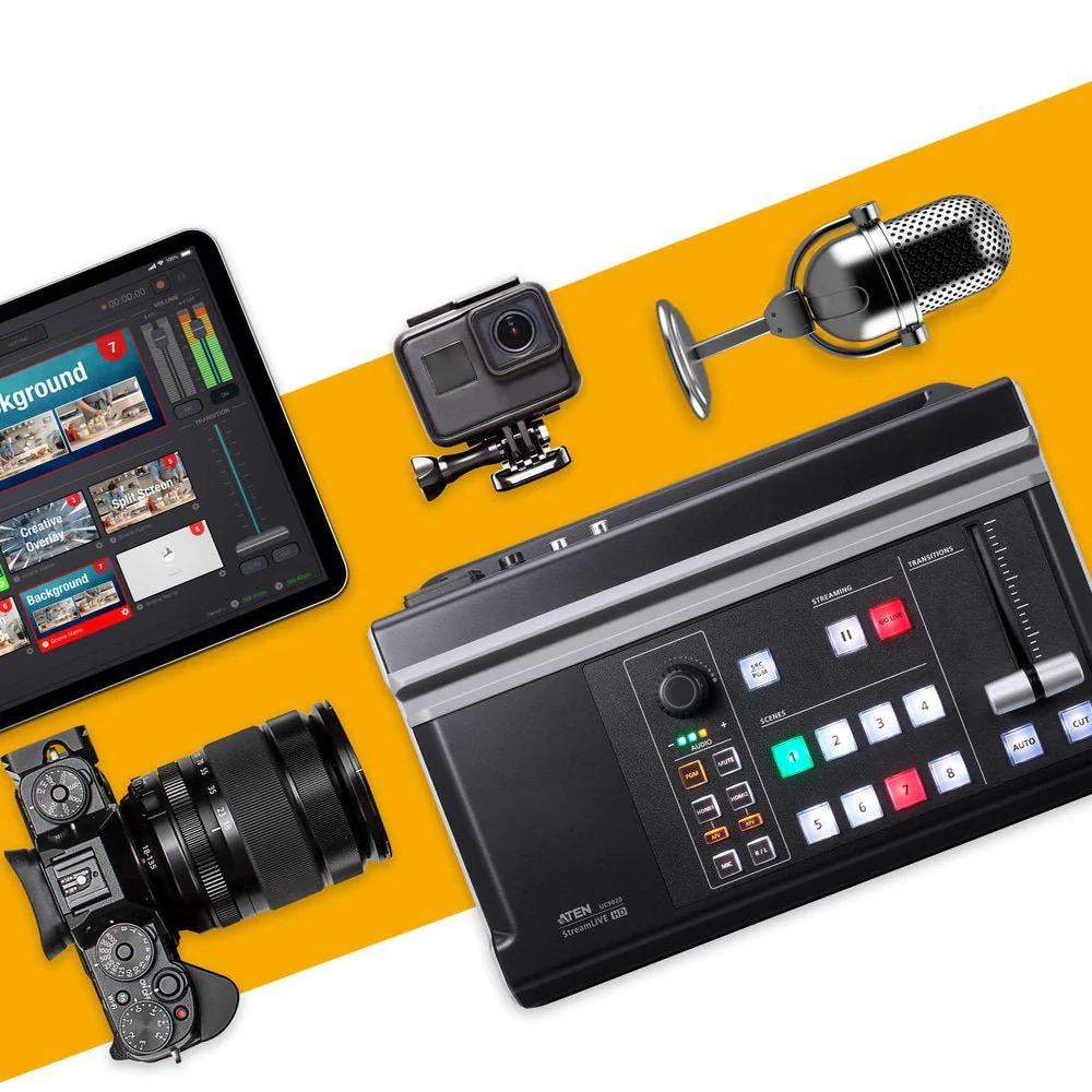 ATEN UC9020 StreamLive HD All-in-one Multi-channel AV Mixer - Image 5