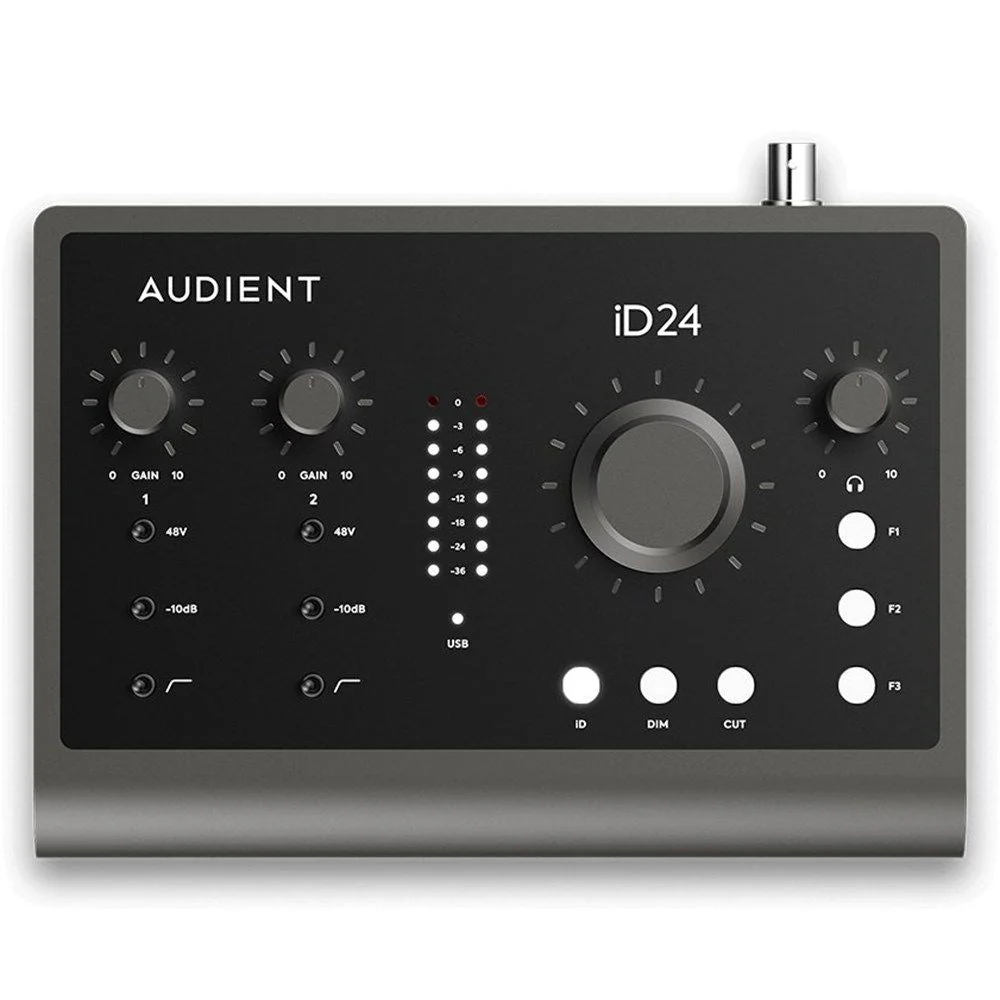 Audient iD24 10-In 14-Out High Performance Audio Interface & Monitor Controller