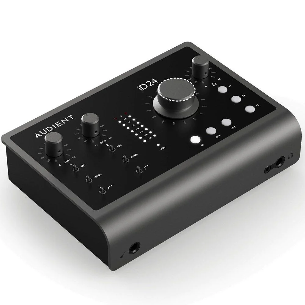 Audient iD24 10-In 14-Out High Performance Audio Interface & Monitor Controller - Image 2