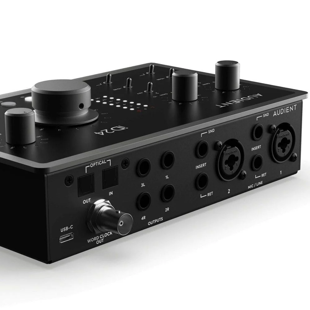 Audient iD24 10-In 14-Out High Performance Audio Interface & Monitor Controller - Image 4