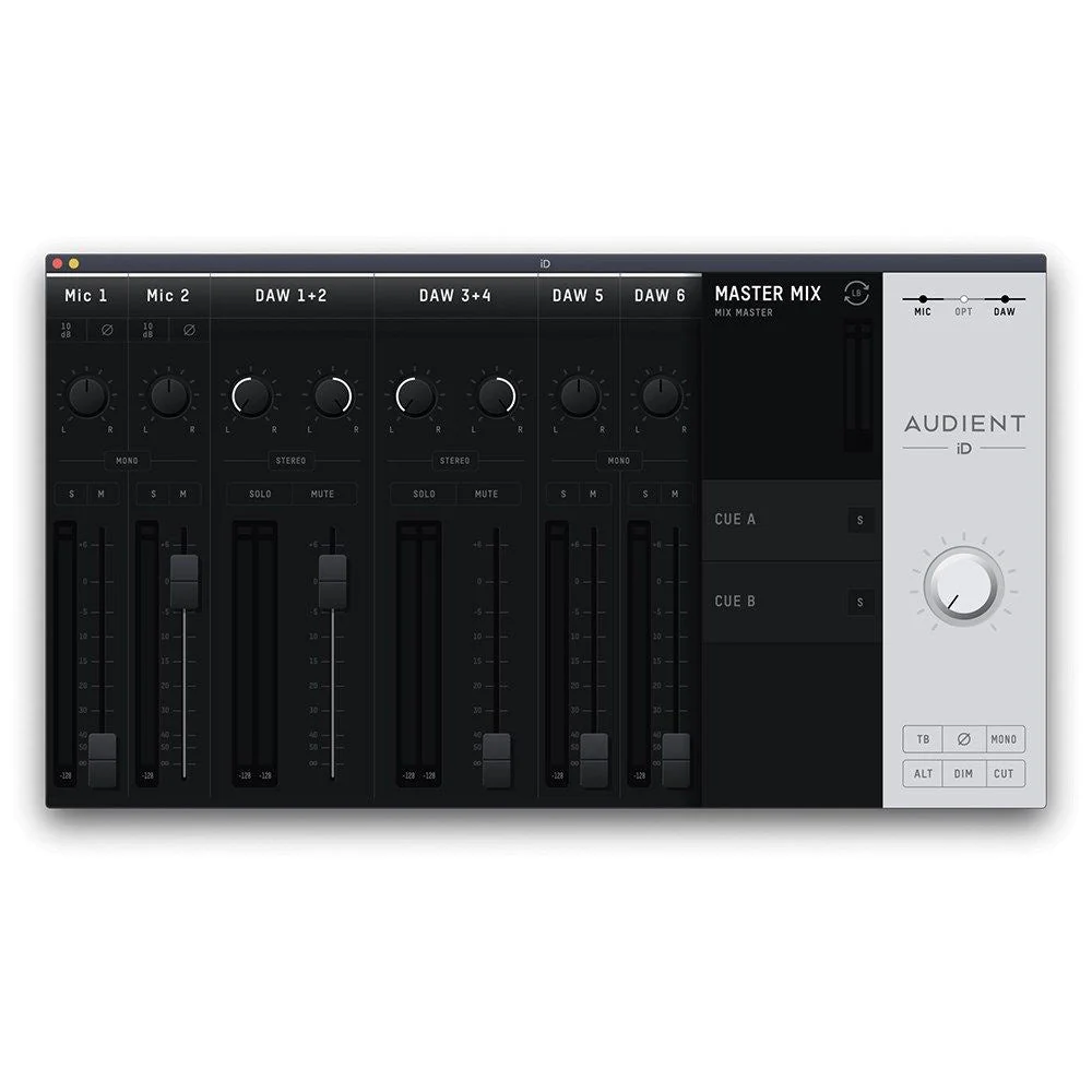 Audient iD24 10-In 14-Out High Performance Audio Interface & Monitor Controller - Image 5