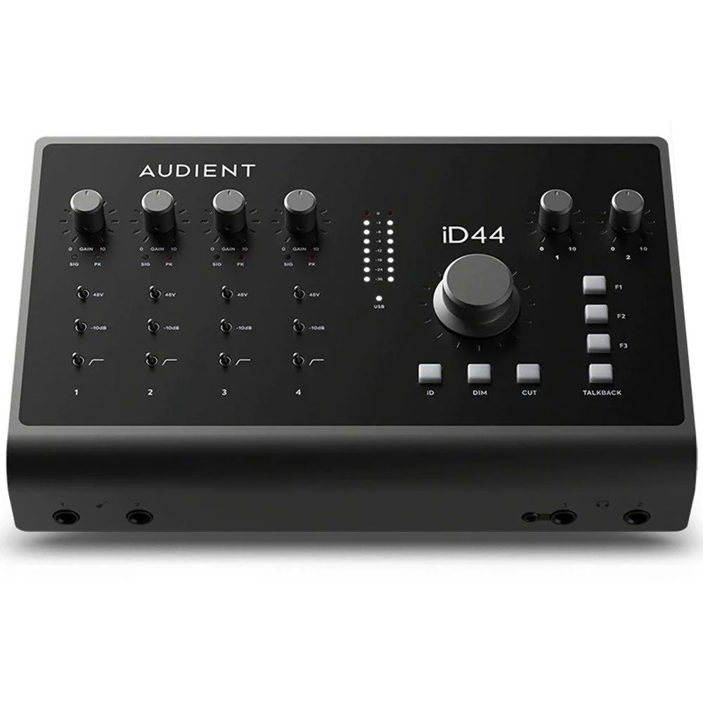 Audient iD44 MK2 20-In / 24-Out High Performance Audio Interface & Monitor Controller