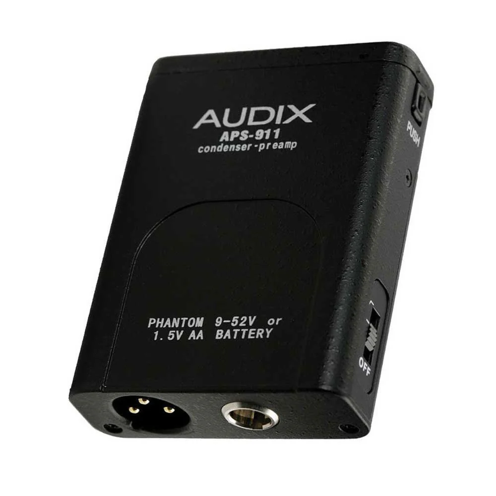 Audix ADX-ADX10-FLP Miniature Condenser Microphone W/ Flute Clip & APS911 Preamp - Image 2