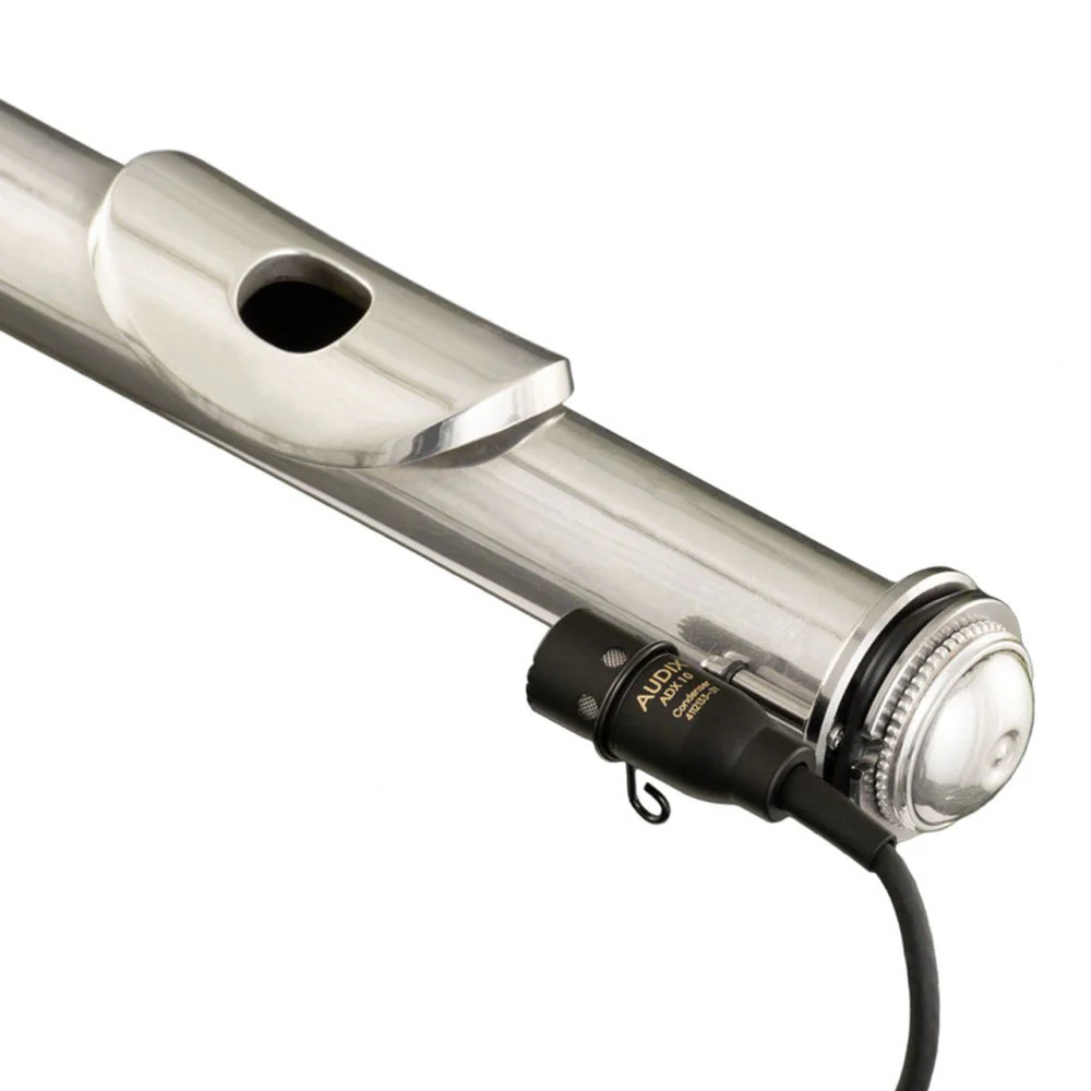 Audix ADX-ADX10-FLP Miniature Condenser Microphone W/ Flute Clip & APS911 Preamp - Image 4