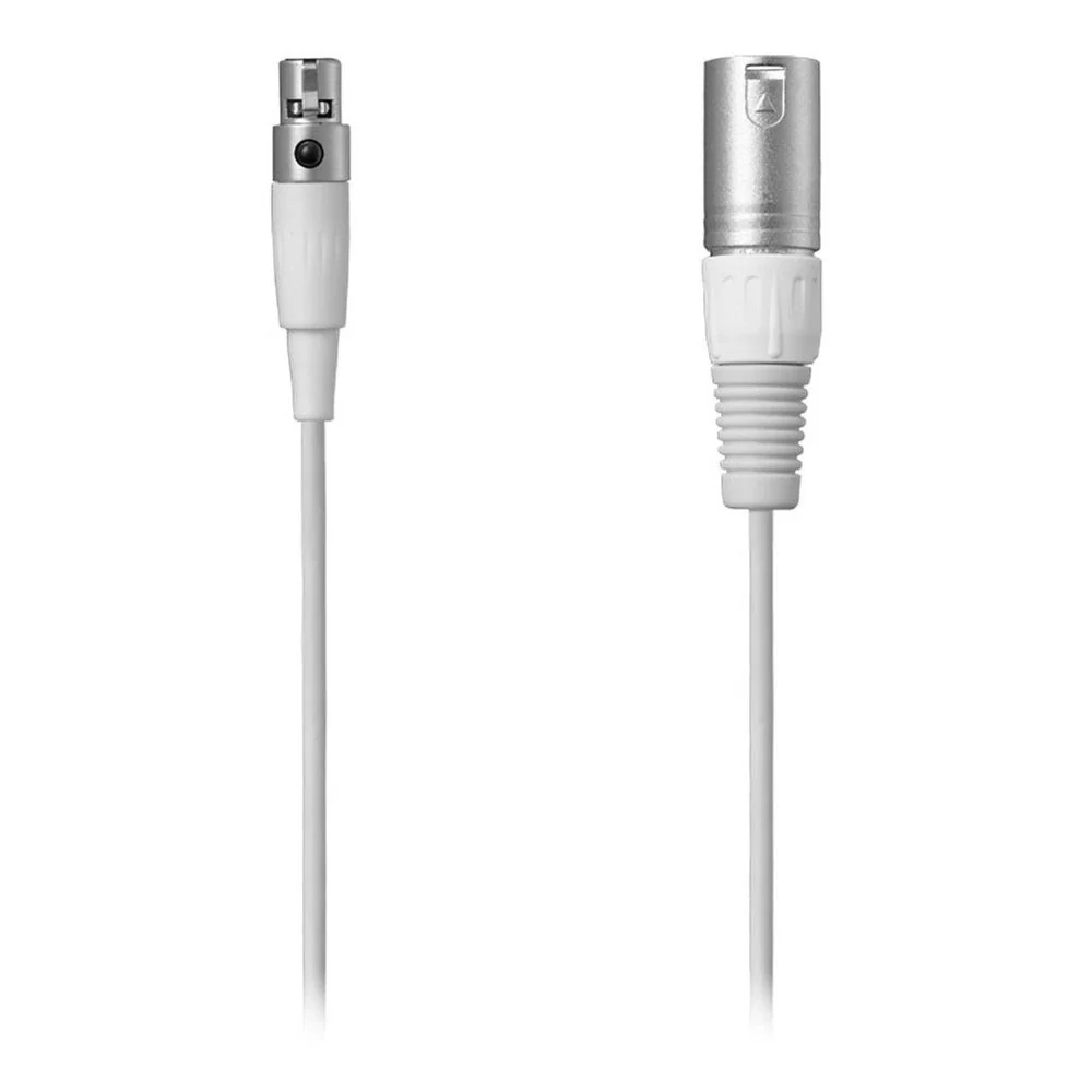 Audix ADX-CBLM25W 25ft/7.6m MINI-XLRF To XLRM Cable White For Microboom