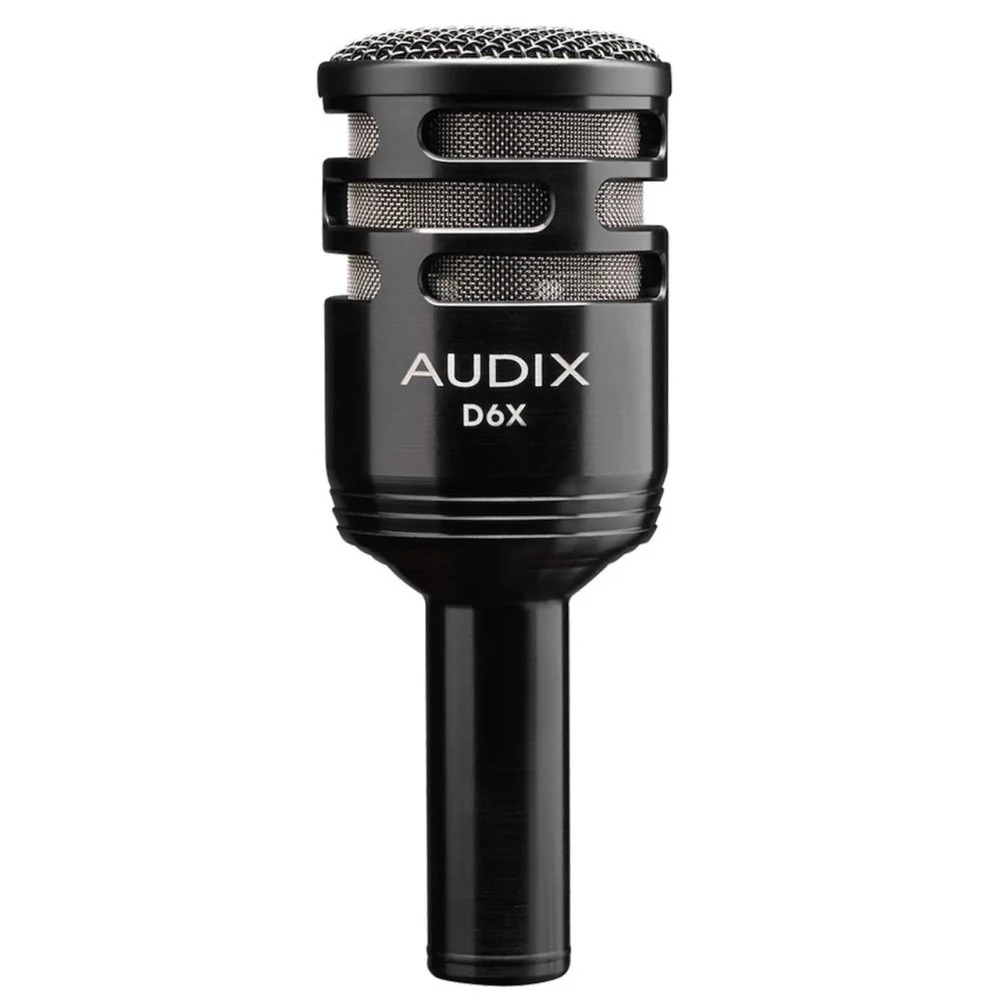 Audix D6X Dynamic Bass & Kick Drum Mic W/ Switchable Filters