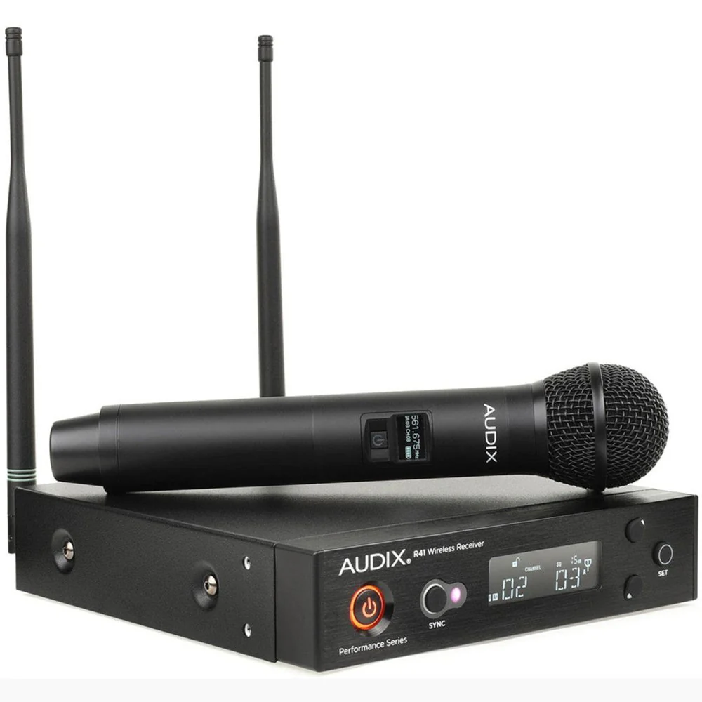 Audix AP41 Wireless Mic System W/ OM2 Handheld Microphone 554-586 Mhz - Image 2
