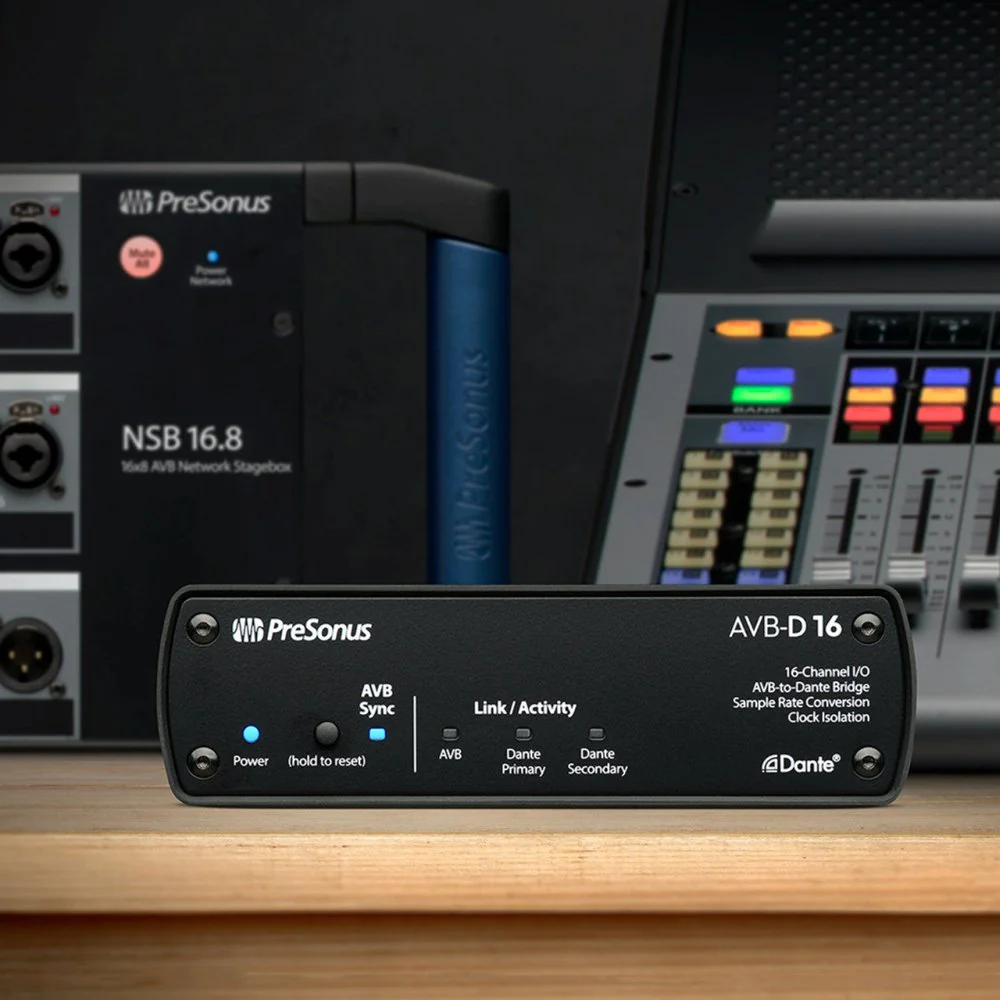 PreSonus AVB-D16 16x16 Dante Bridge - Image 4