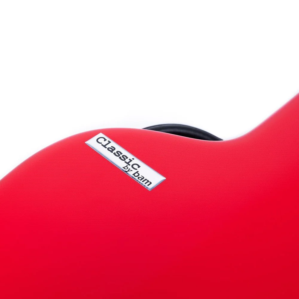 BAM CLASSIC ABS Classical Guitar Case - Pomegranate Red - Image 6