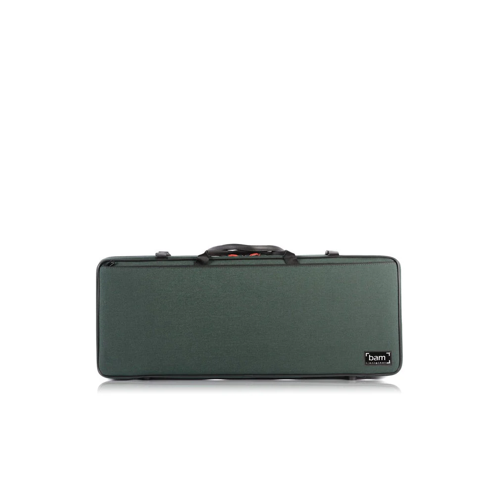 BAM CLASSIC Two Violin Case - Forest Green