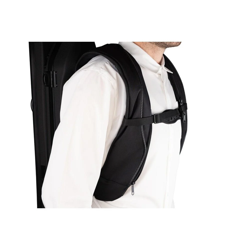 BAM Ergonomic Straps for ICONIC Cabin Violin Case - Black - Image 3