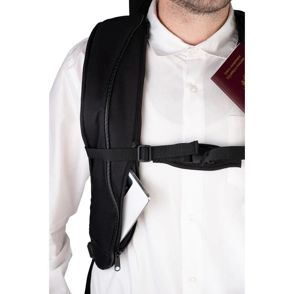 BAM Ergonomic Straps for ICONIC Cabin Violin Case - Black - Image 5