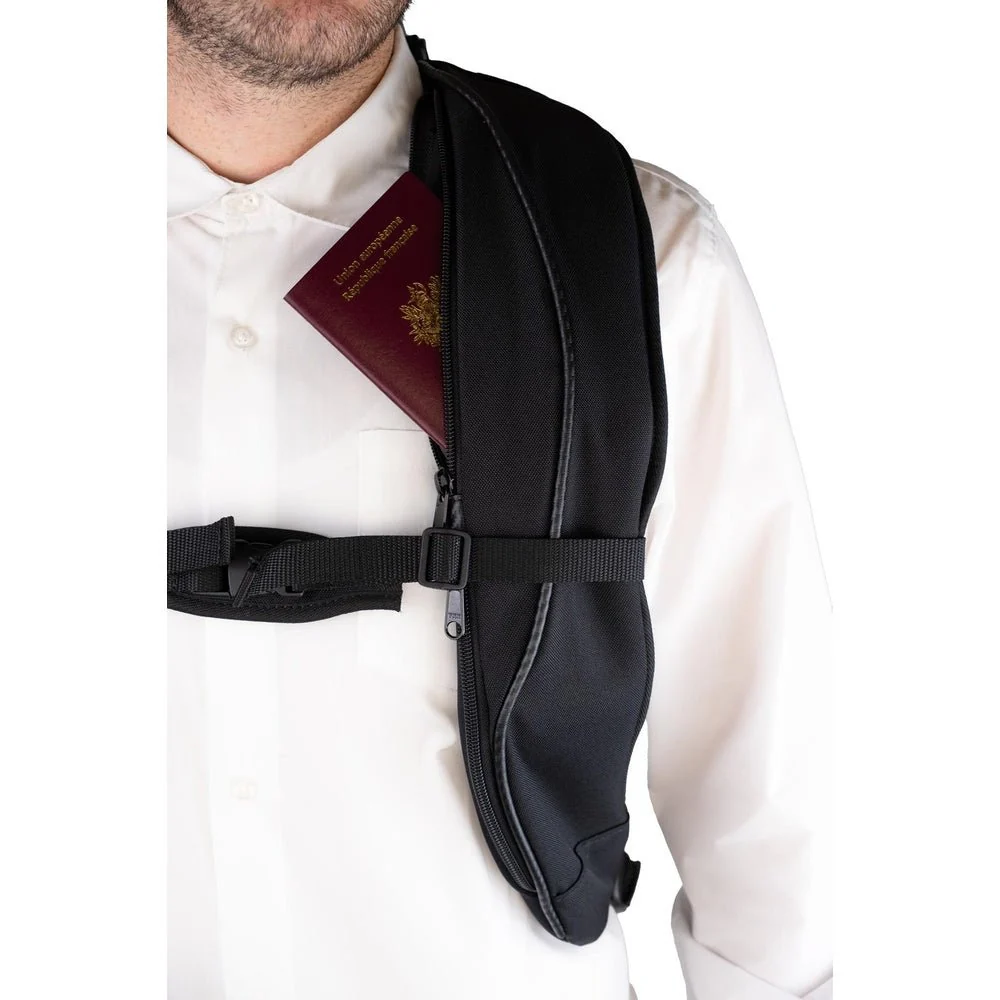 BAM Ergonomic Straps for ICONIC Cabin Violin Case - Black - Image 6