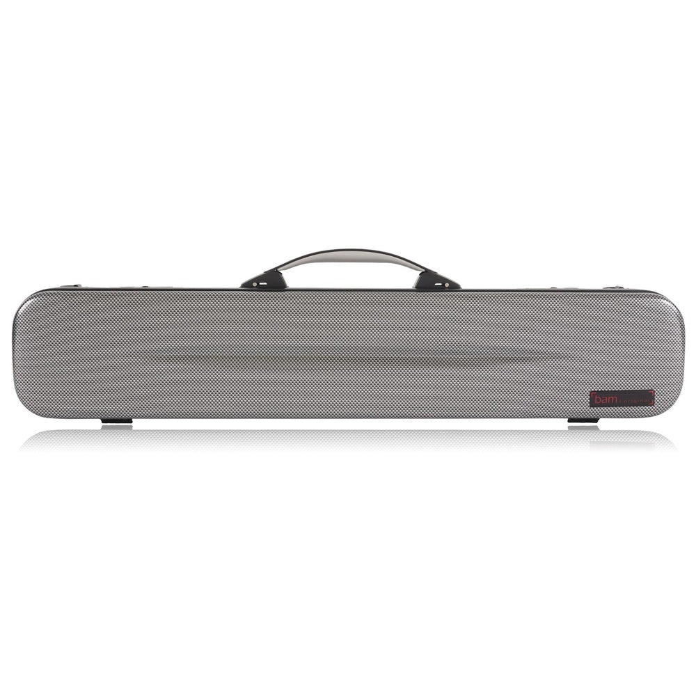 BAM HIGHTECH 6 Bows Case for Violin, Viola & Cello - Silver Carbon