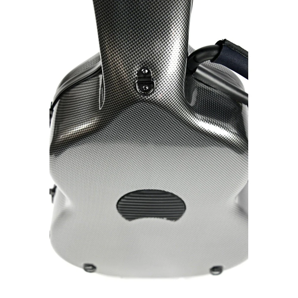 BAM HIGHTECH Classical Guitar Case - Silver Carbon