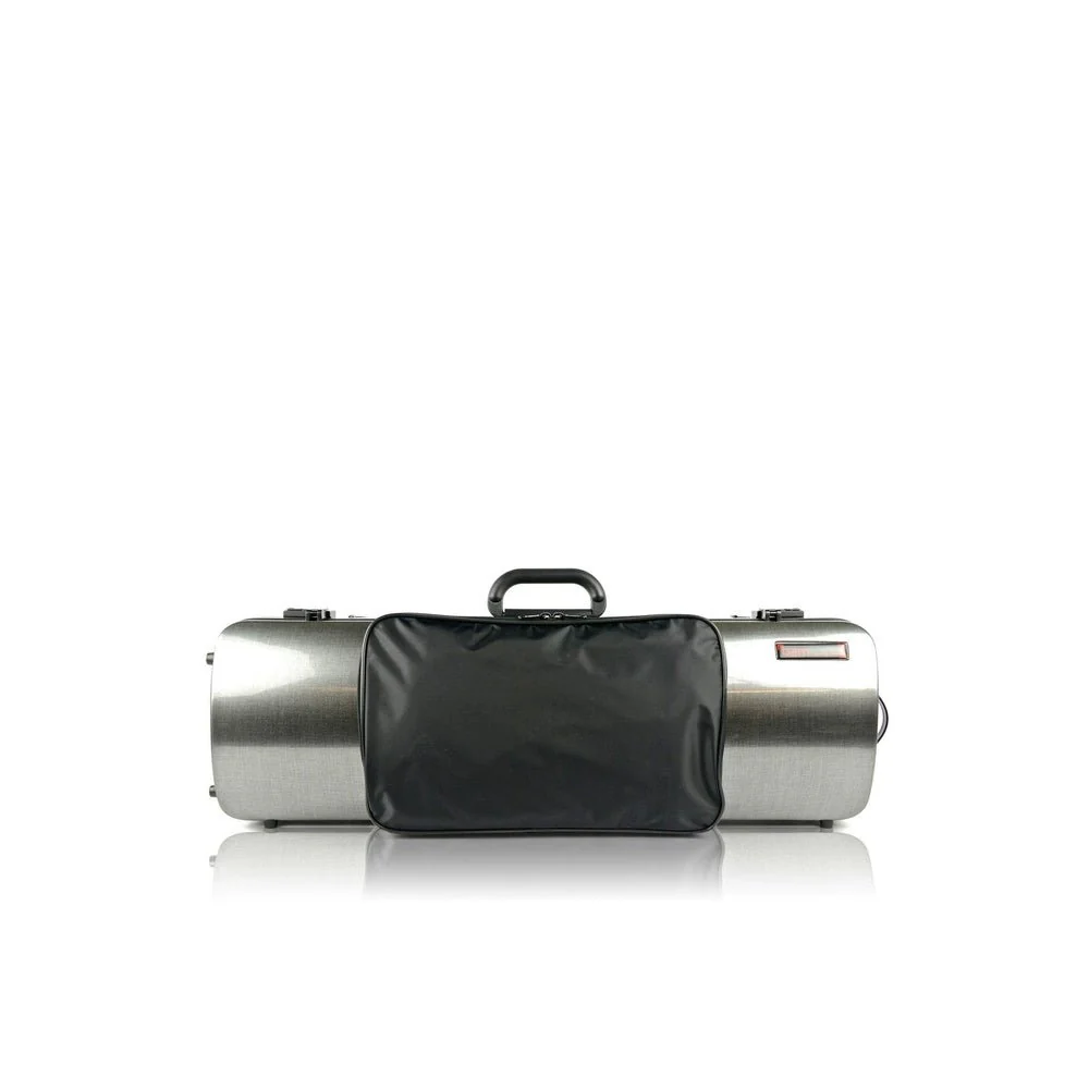 BAM HIGHTECH Oblong Violin Case with Pocket - Tweed