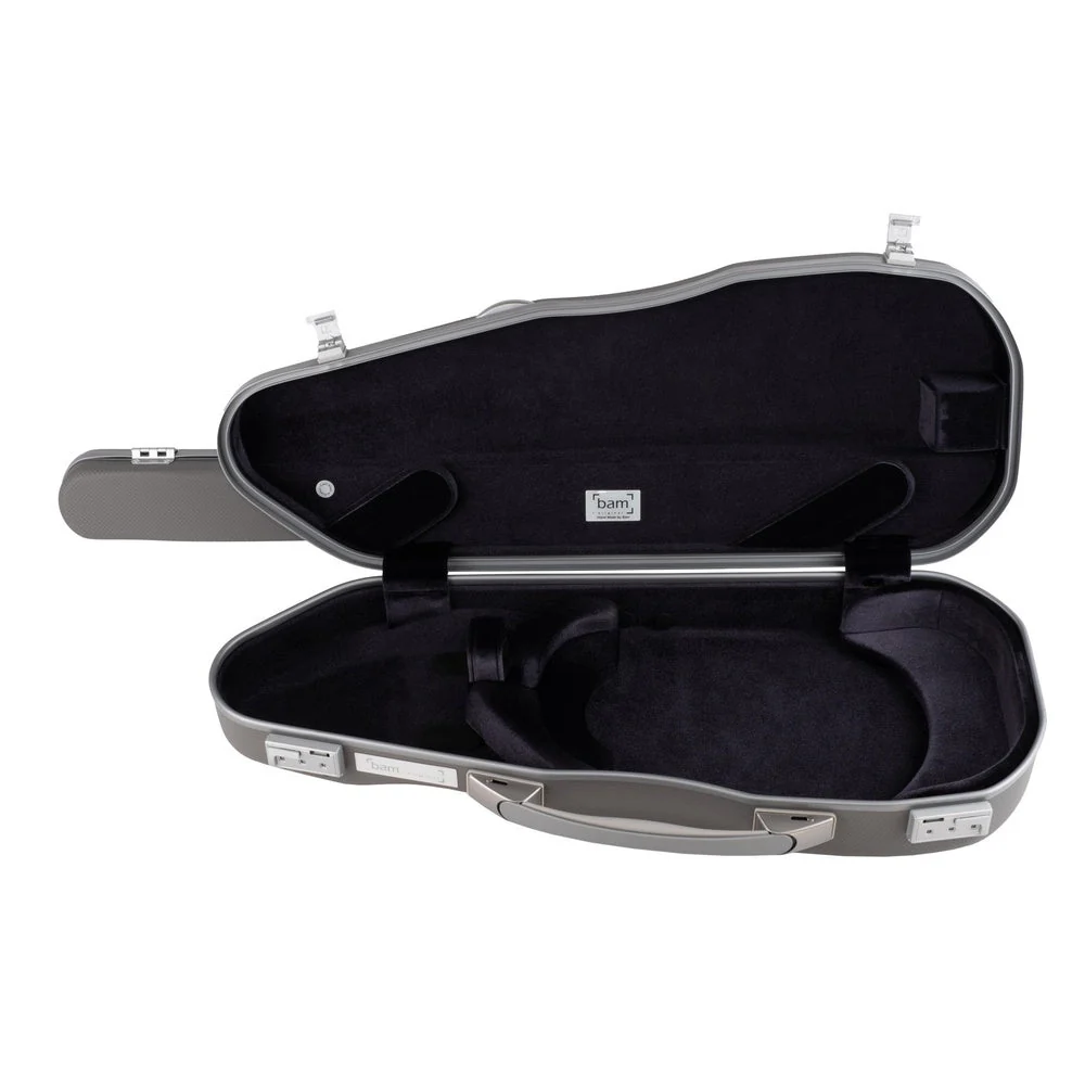BAM ICONIC by David Garrett HIGHTECH Cabin Violin Case - Grey - Image 4