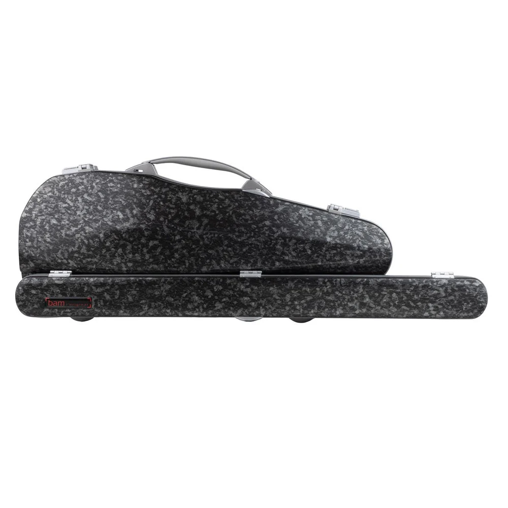 BAM ICONIC HIGHTECH Cabin Violin Case - Carbone Forgé
