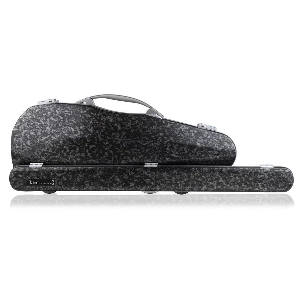 BAM ICONIC HIGHTECH Cabin Violin Case - Carbone Forgé - Image 2