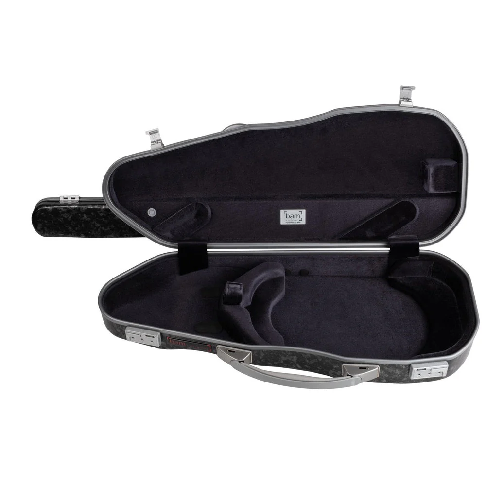 BAM ICONIC HIGHTECH Cabin Violin Case - Carbone Forgé - Image 6