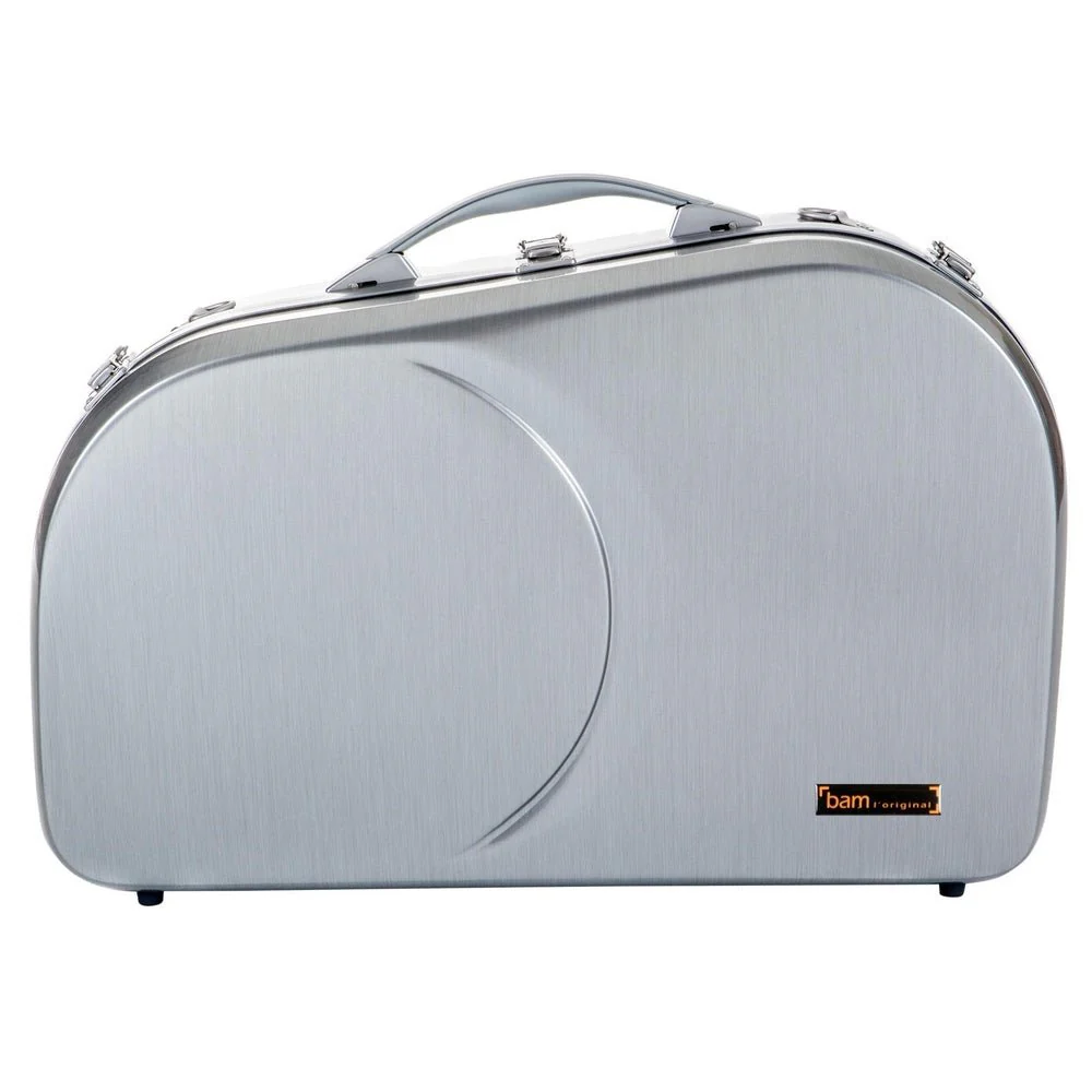 BAM LA DEFENSE Hightech French Horn Case - Brushed Aluminium - Image 4