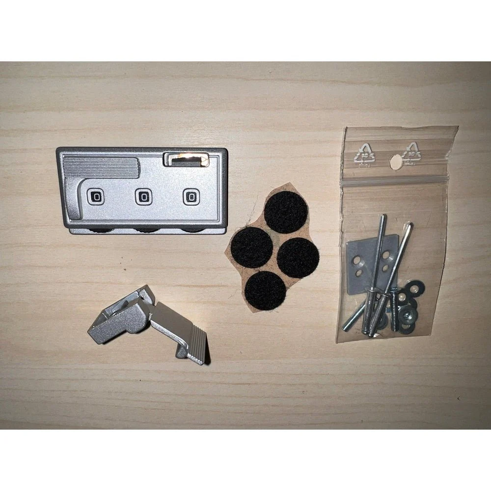 BAM Left Combination Lock (New Version) - Silver