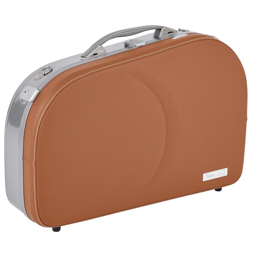 BAM L'ETOILE Hightech Adjustable French Horn Case - Cognac - Image 5