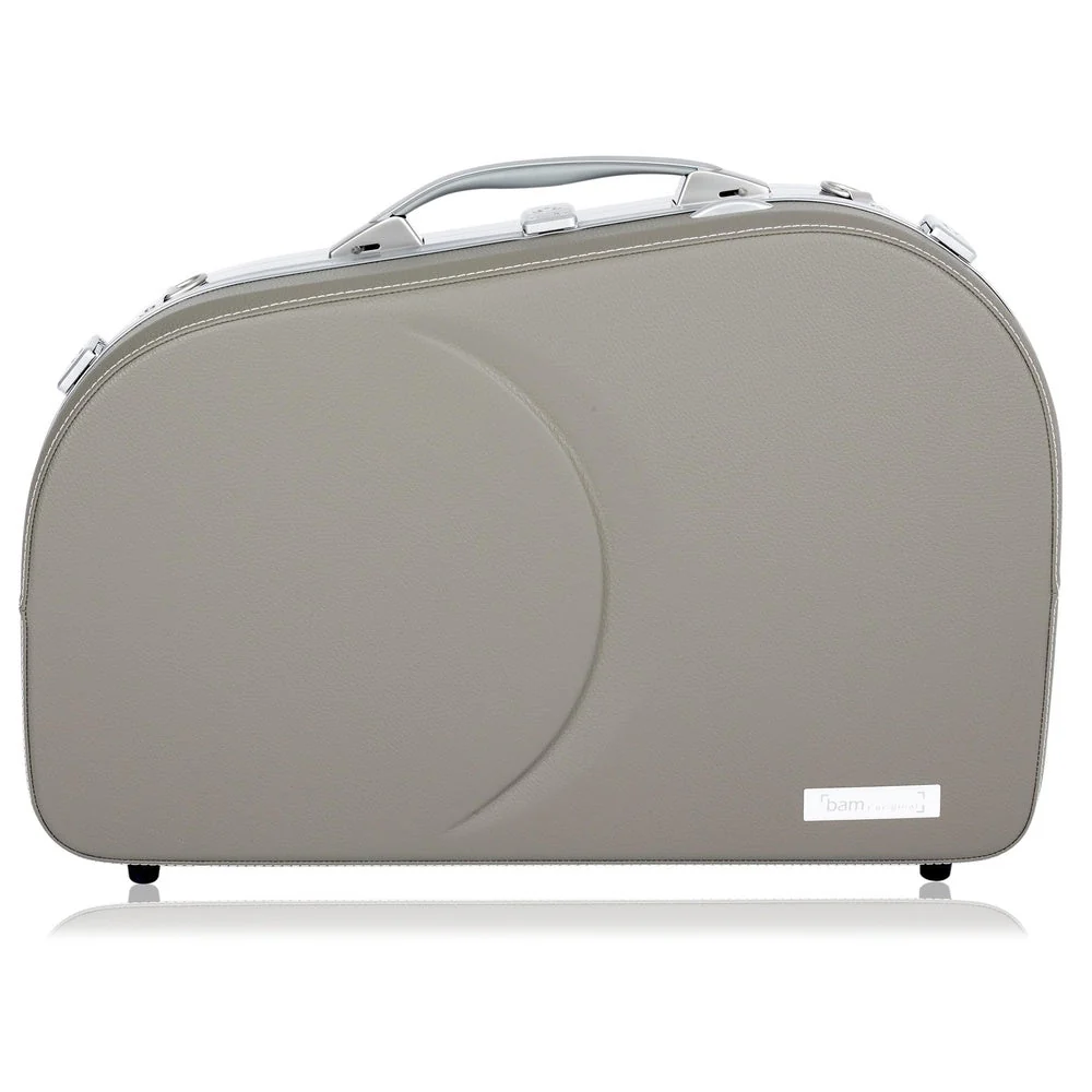BAM L'ETOILE Hightech Adjustable French Horn Case - Mud Grey