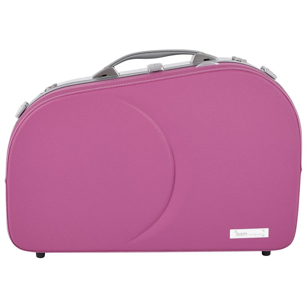 BAM L'ETOILE Hightech Adjustable French Horn Case - Rose Pink - Image 2