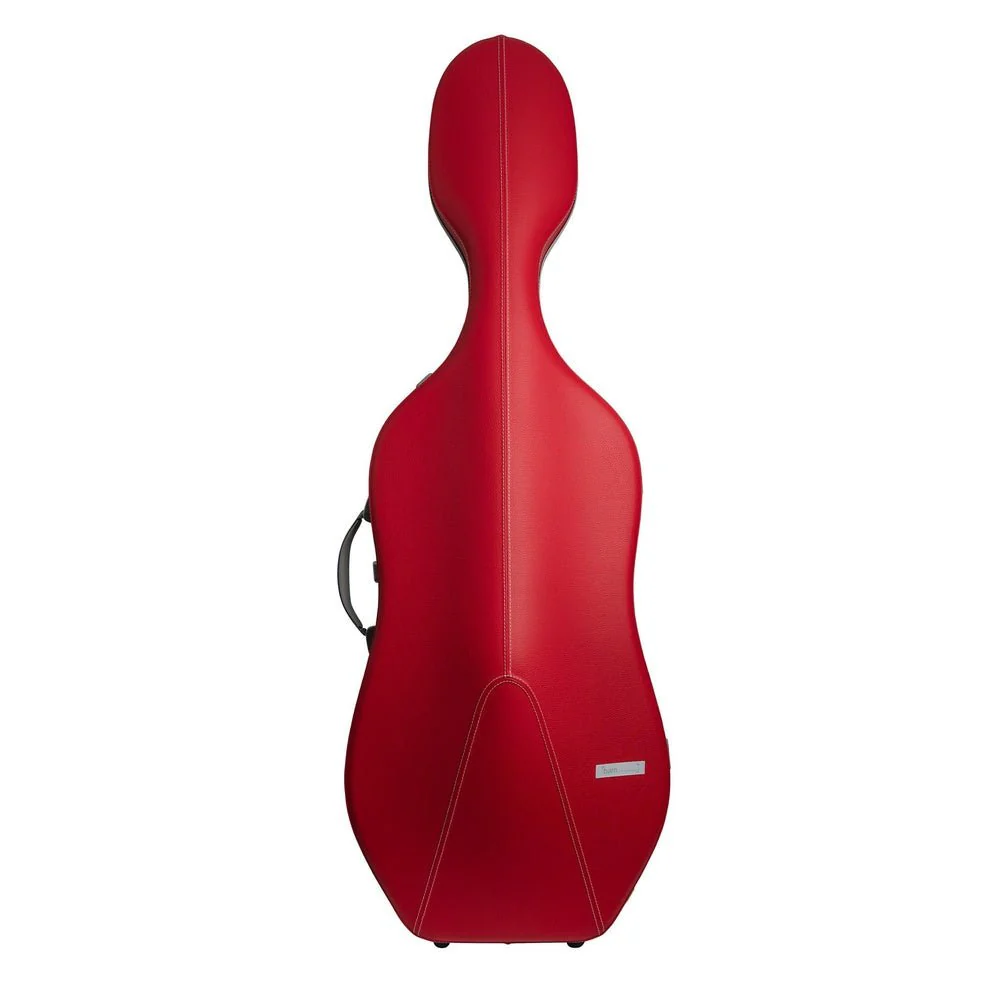 BAM L'ETOILE Hightech Slim Cello Case - Red