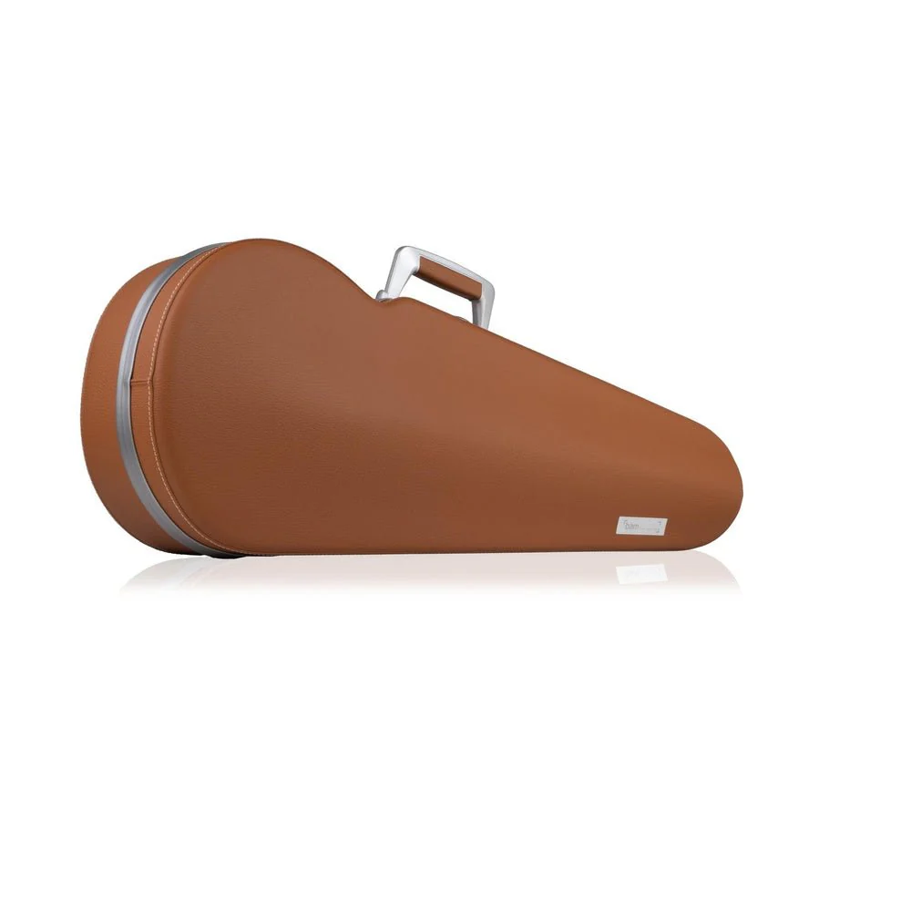 BAM L'ETOILE ROYAL Hightech Contoured Violin Case - Cognac