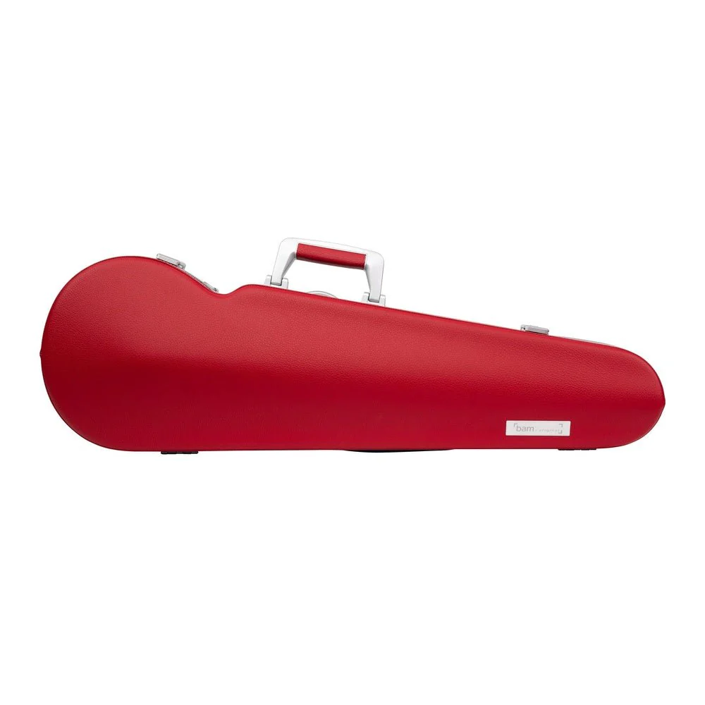 BAM L'ETOILE ROYAL Hightech Contoured Violin Case - Red