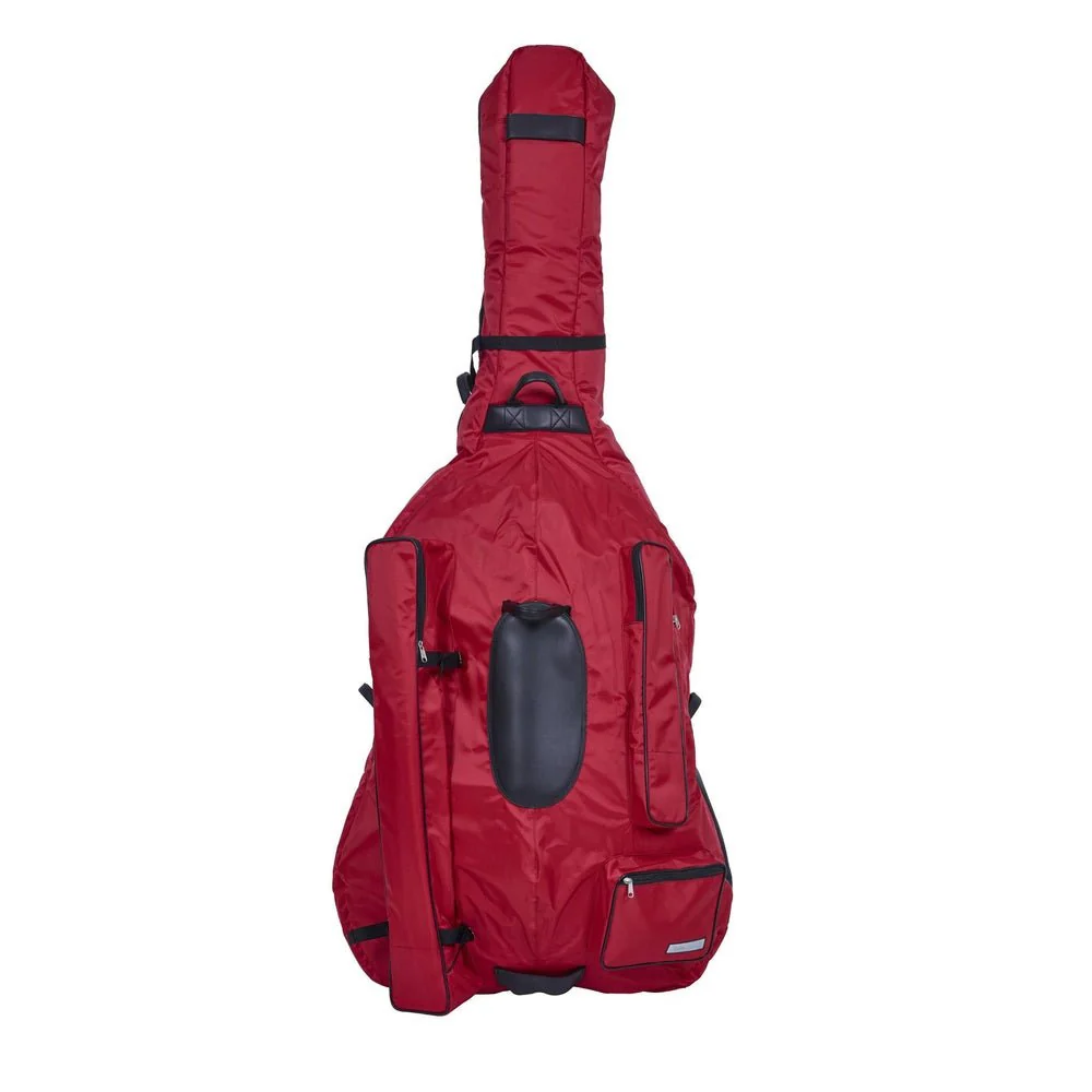 BAM PERFORMANCE 3/4 Double Bass Cover - Cranberry Red - Image 8