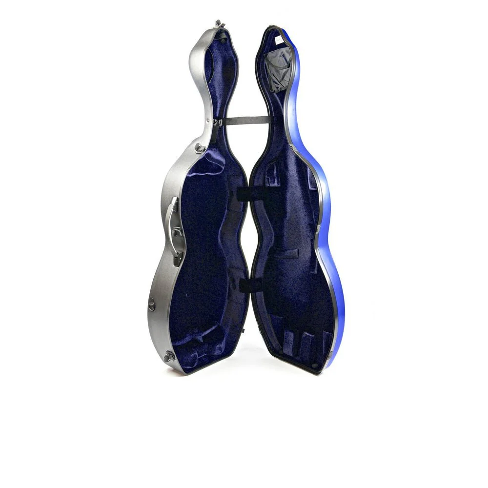 BAM SHAMROCK Hightech Cello Case - Azure Blue - Image 4