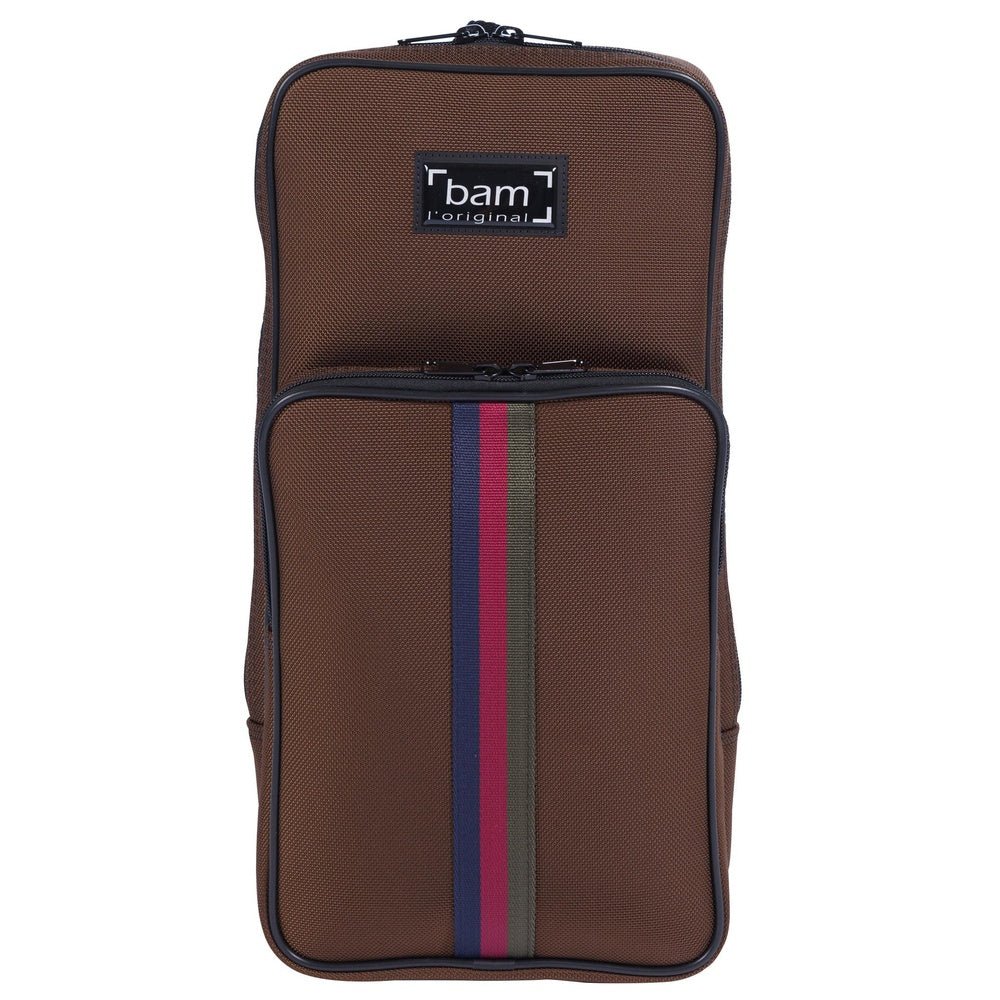 BAM ST. GERMAIN Easy Up Cover for 1 Oboe, Clarinet or Flute Hightech Hardshell Case - Chocolate - Image 3