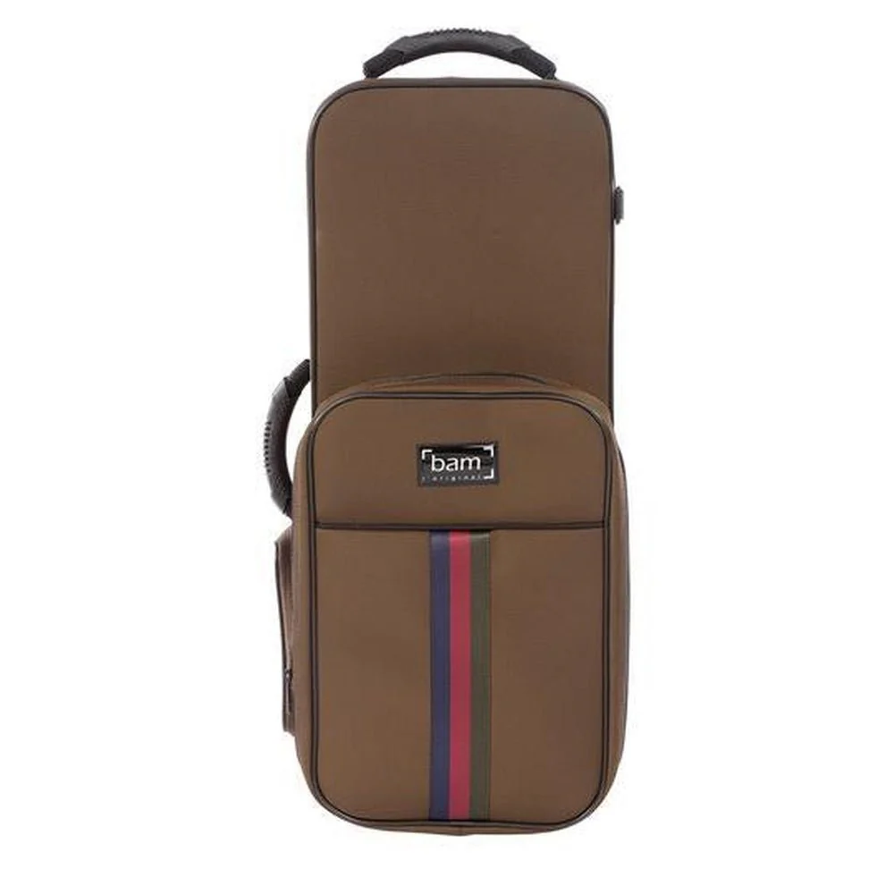 BAM ST. GERMAIN Trekking Alto Sax Case - Chocolate