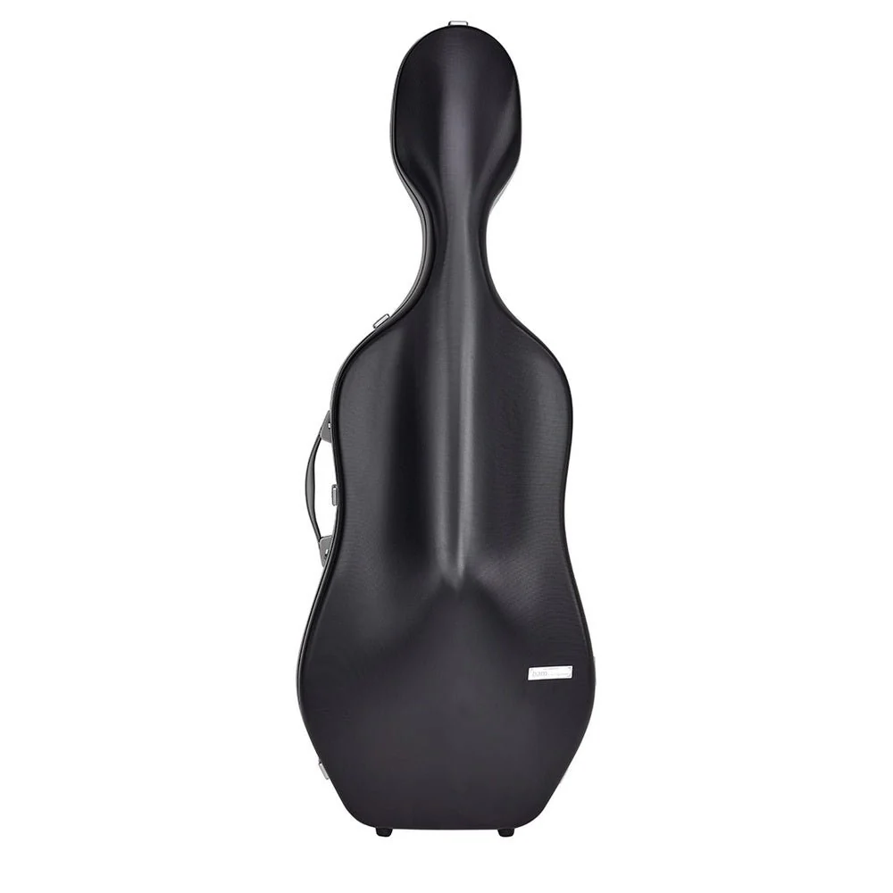 BAM SUPREME Hightech Cello Case - Black / Silver Version