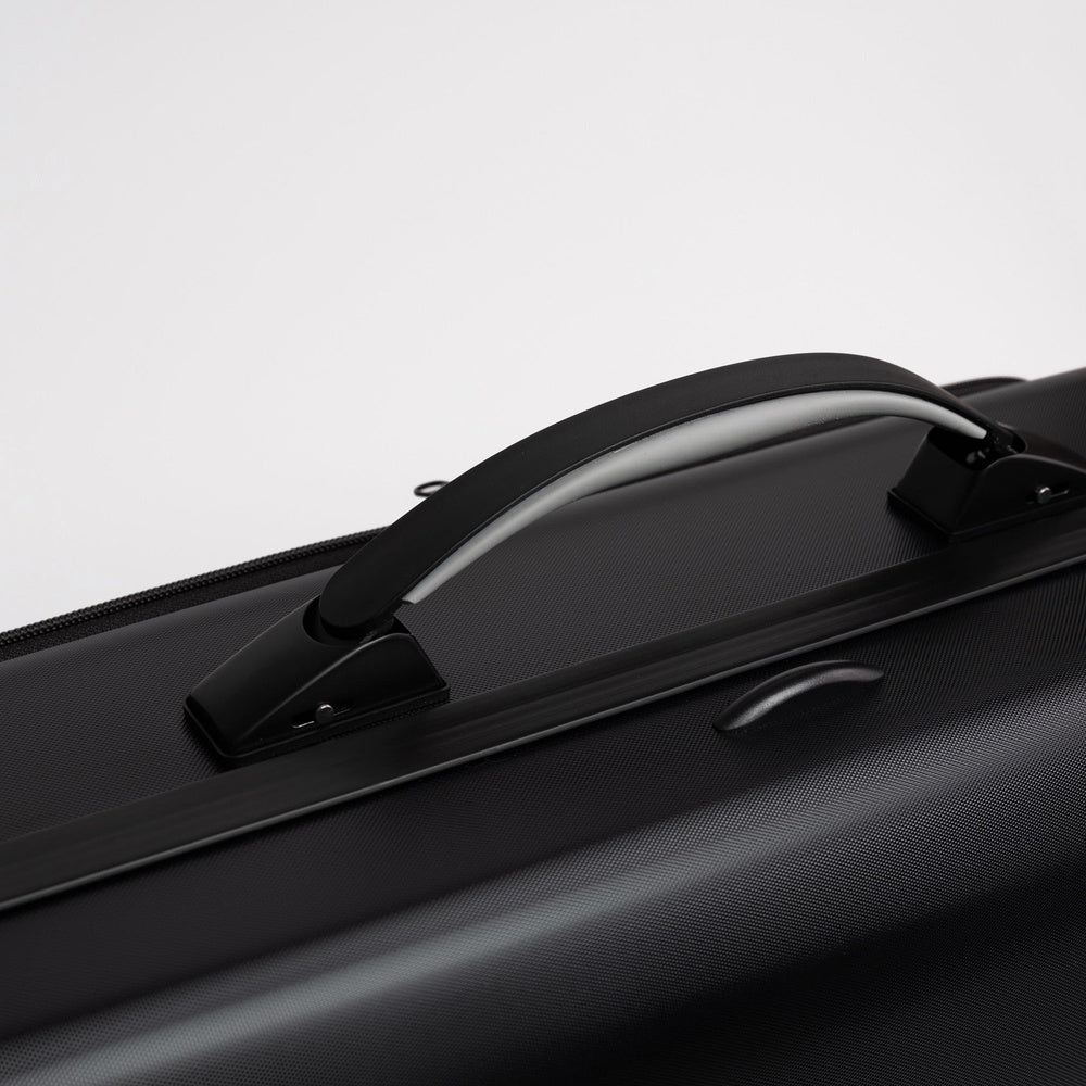 BAM SUPREME Hightech Oblong Viola Case with Back Pocket - Black / Black Version - Image 4