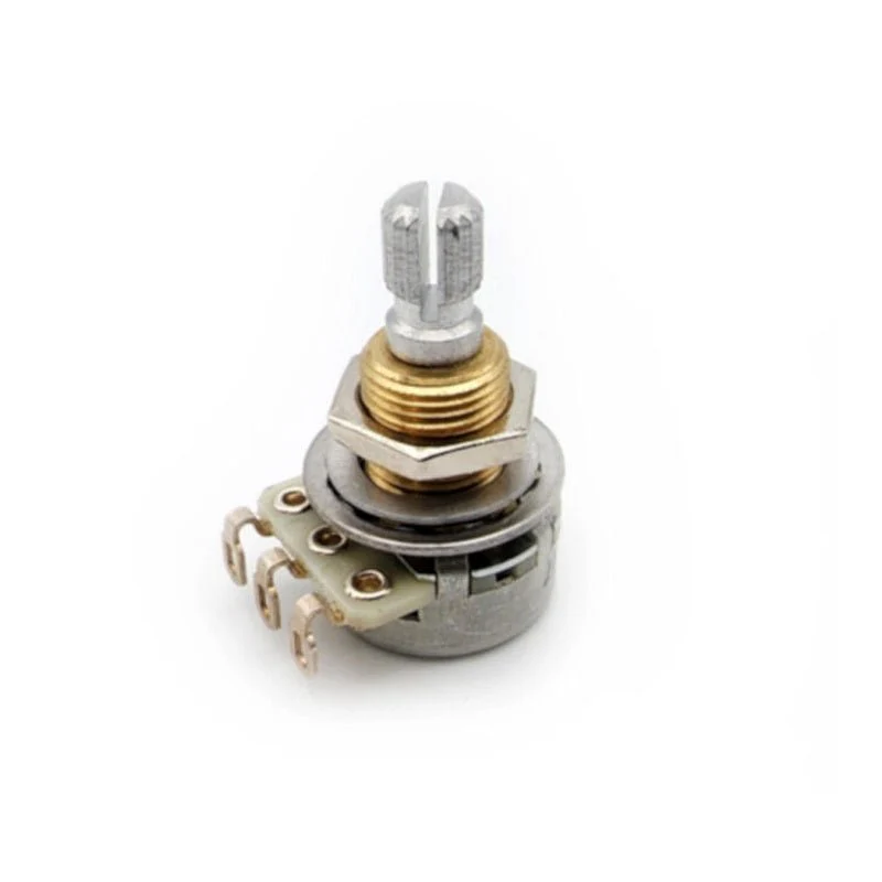 Bartolini 500K Premium Volume Potentiometer 19mm with Spline Shaft (Pk-1)