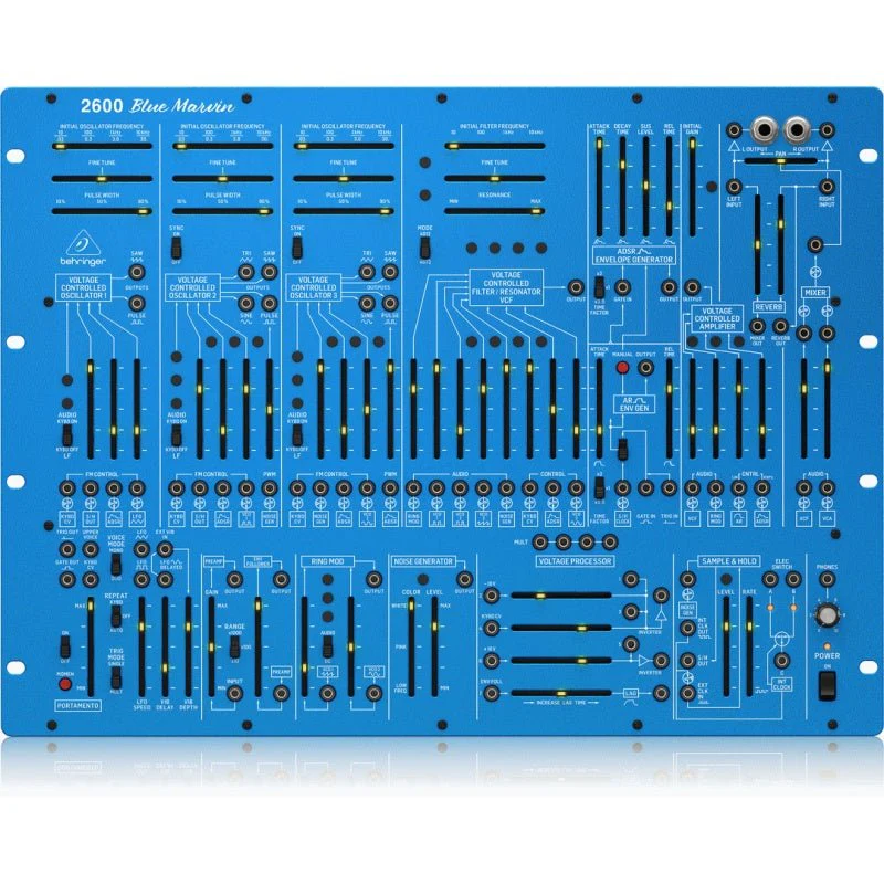 Behringer 2600 Blue Marvin Analog Synth 8ru